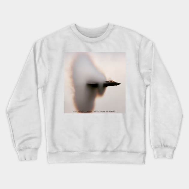 F-35 High-Speed Vapor Cone Crewneck Sweatshirt by acefox1